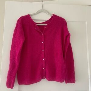 Pink Sézane Gaspard Cardigan